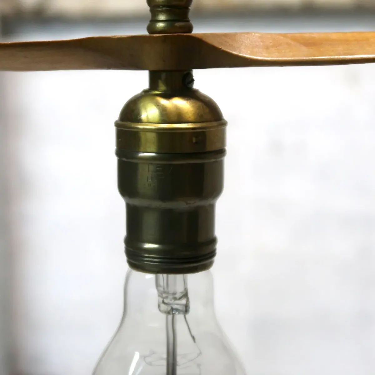 ビンテージ プロペラ カスタムペンダントランプ