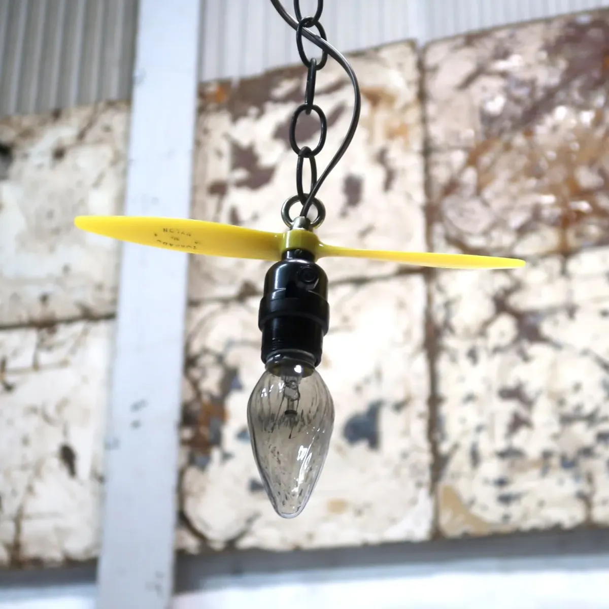 ビンテージ プロペラ カスタムペンダントランプ