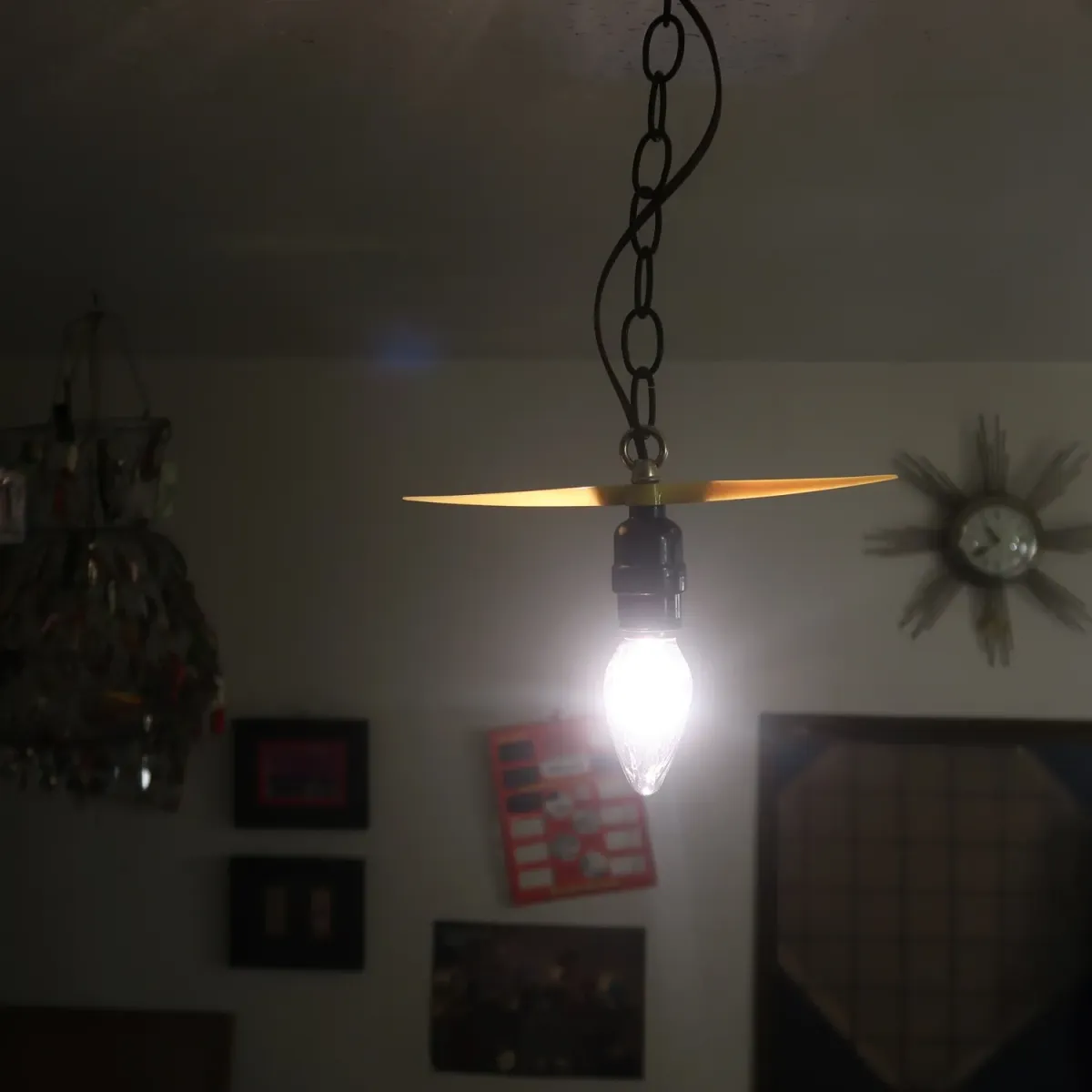 ビンテージ プロペラ カスタムペンダントランプ