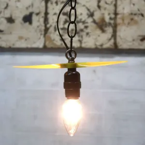 ビンテージ プロペラ カスタムペンダントランプ