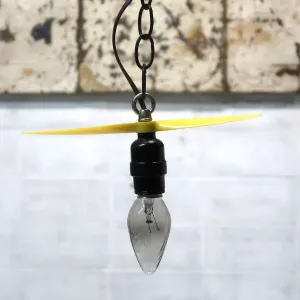 ビンテージ プロペラ カスタムペンダントランプ