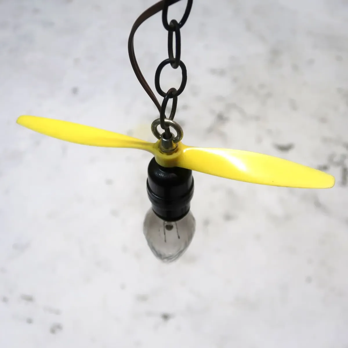 ビンテージ プロペラ カスタムペンダントランプ