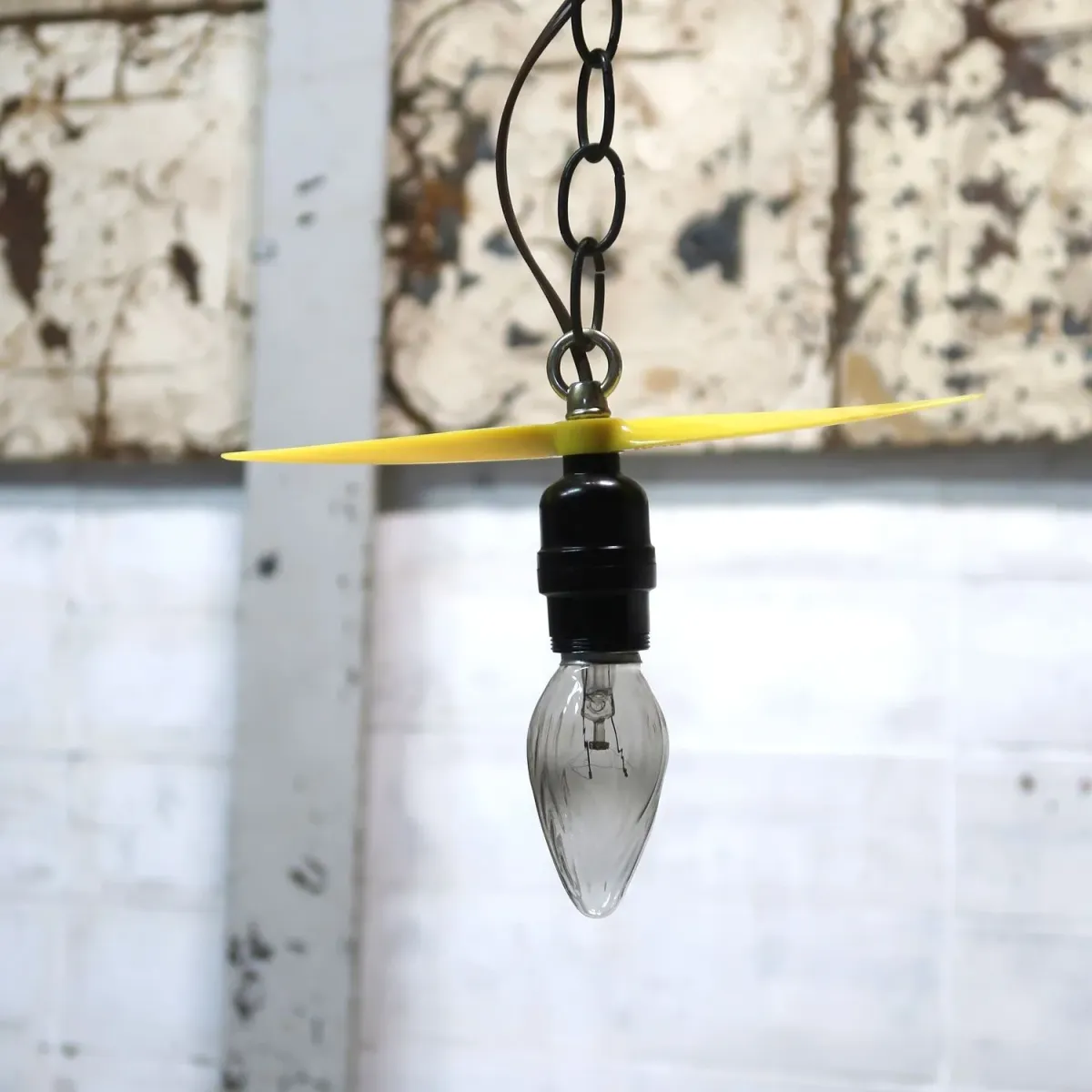 ビンテージ プロペラ カスタムペンダントランプ