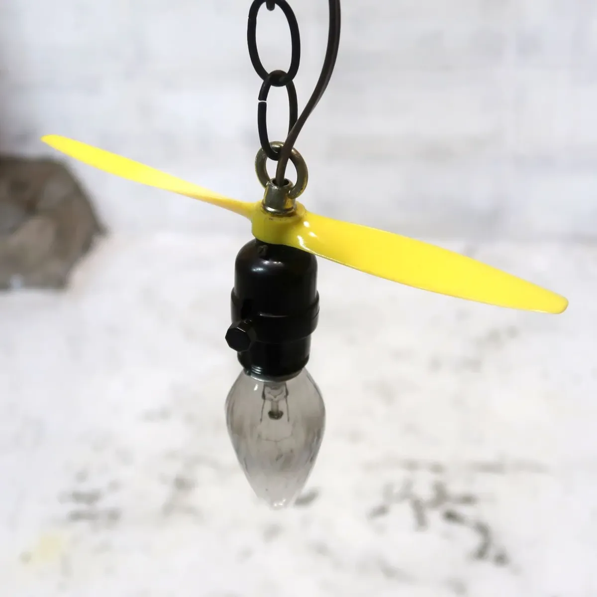 ビンテージ プロペラ カスタムペンダントランプ