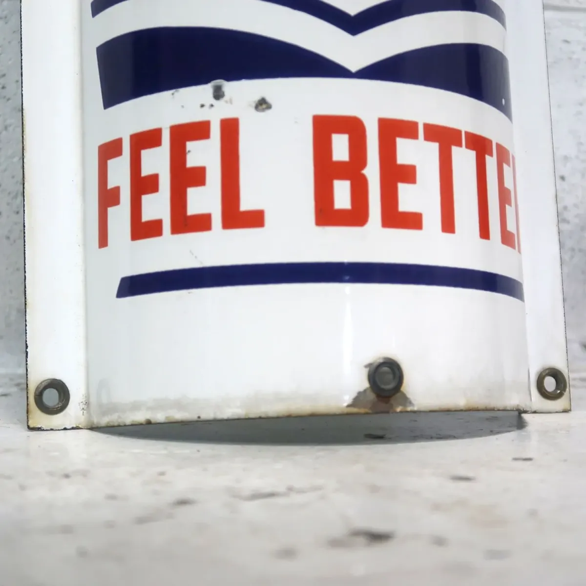 BARBER アンティーク ホーロー看板