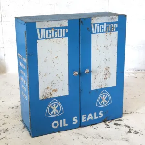 Victor ビンテージ パーツキャビネット