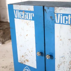 Victor ビンテージ パーツキャビネット