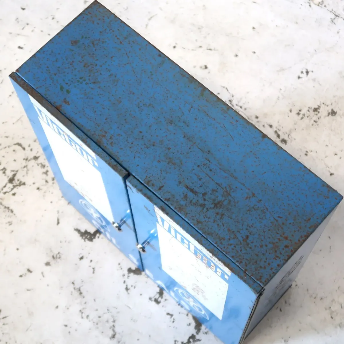 Victor ビンテージ パーツキャビネット