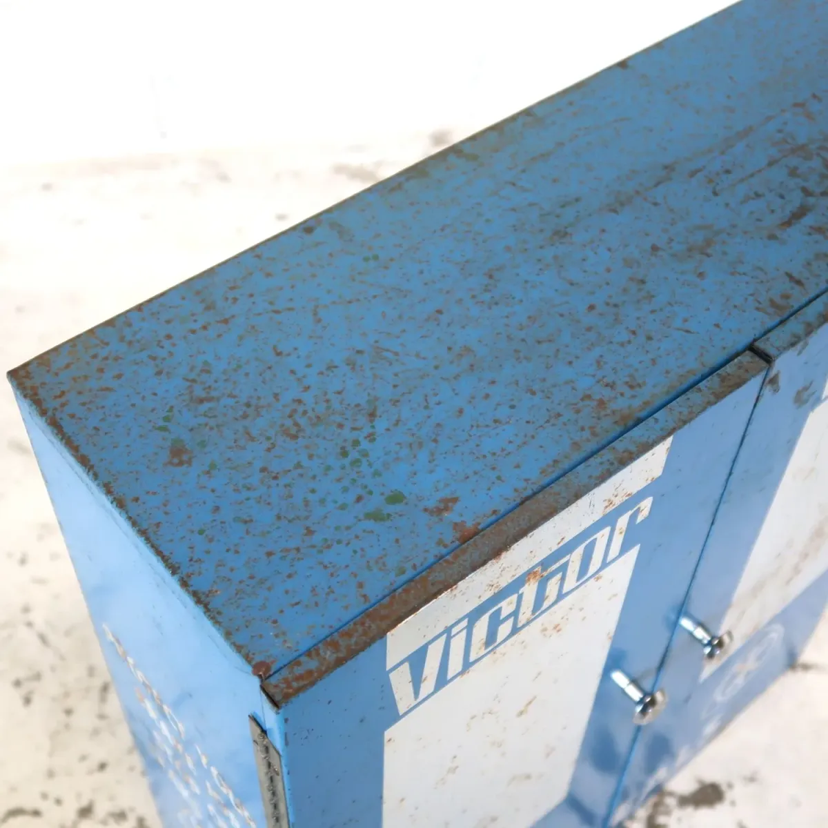 Victor ビンテージ パーツキャビネット