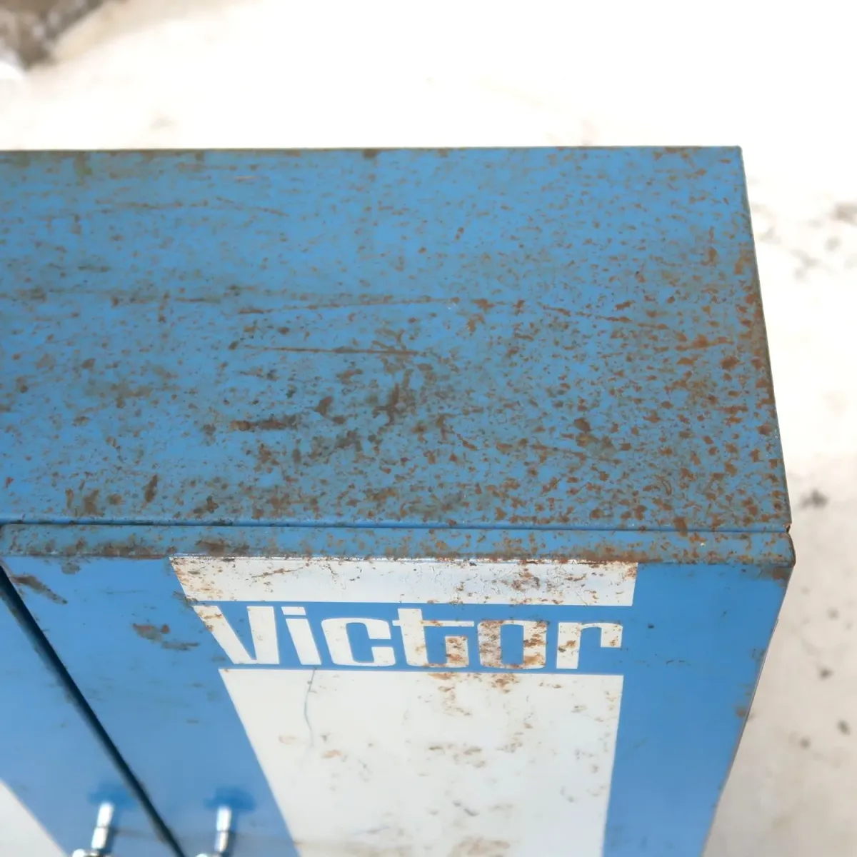 Victor ビンテージ パーツキャビネット