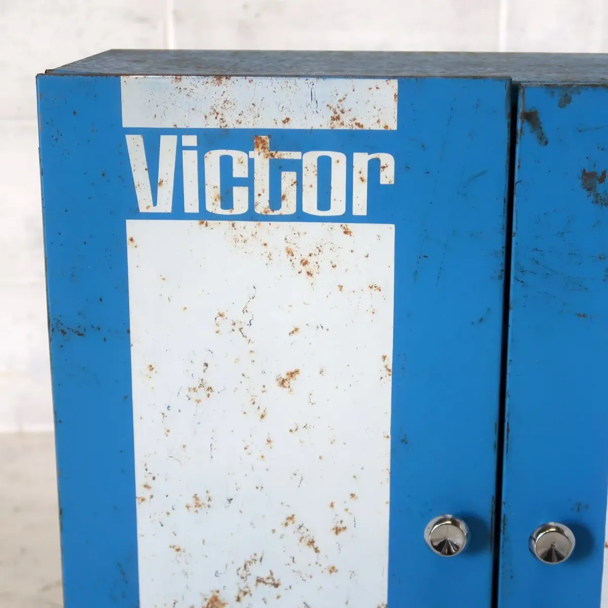 Victor ビンテージ パーツキャビネット