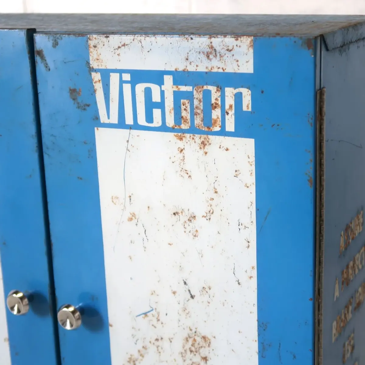 Victor ビンテージ パーツキャビネット