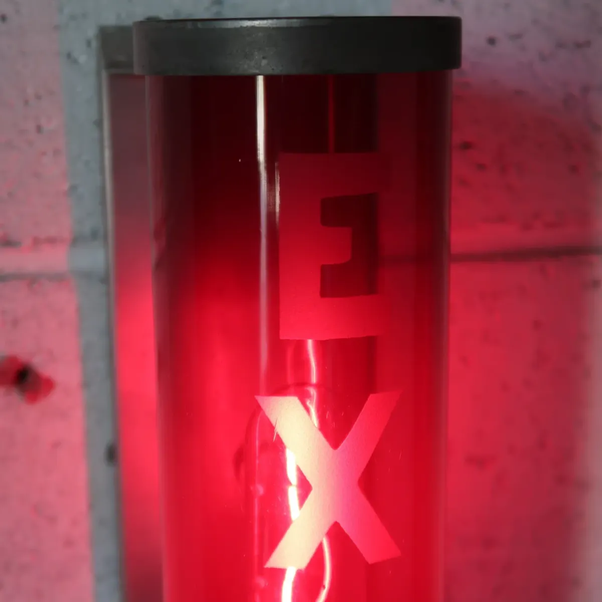 EXIT ビンテージ シリンダーランプ