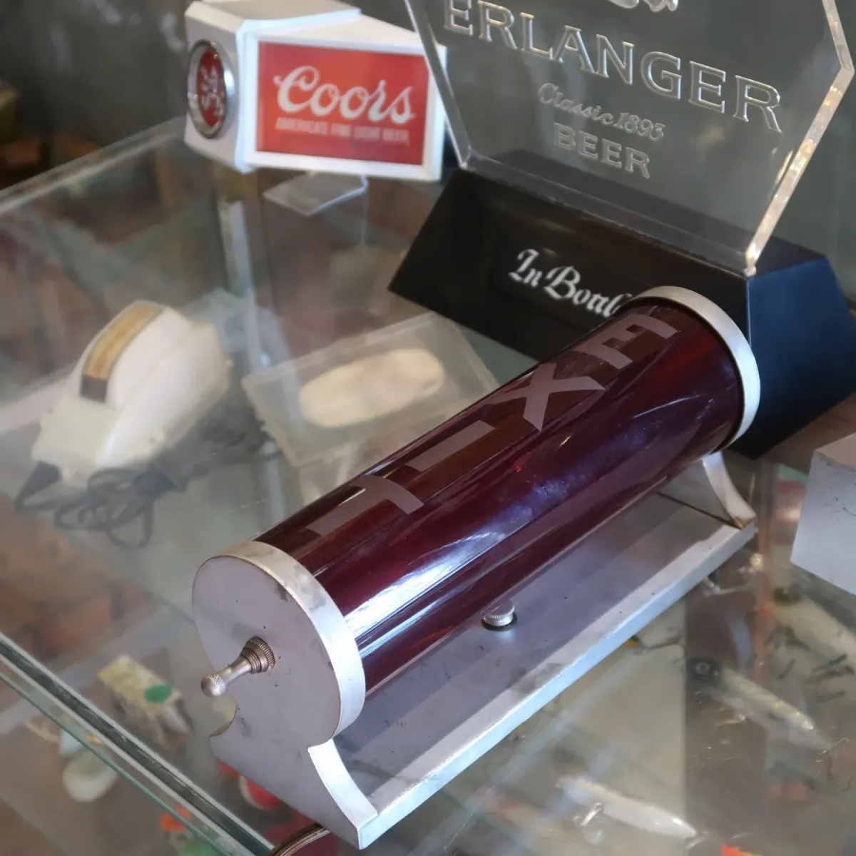 EXIT ビンテージ シリンダーランプ