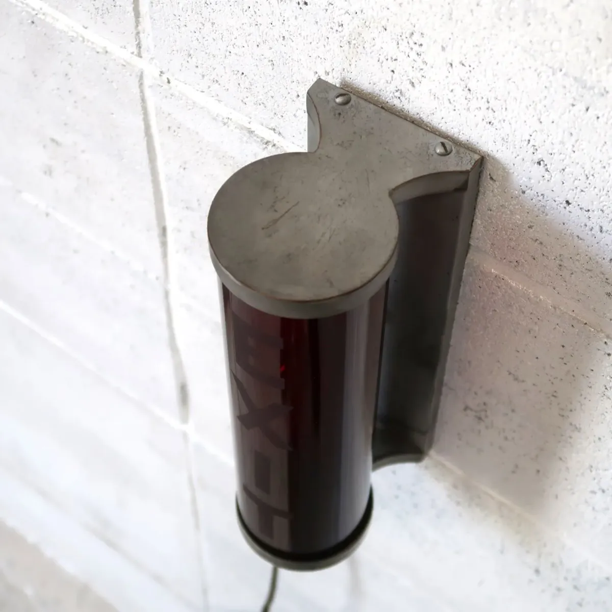 EXIT ビンテージ シリンダーランプ