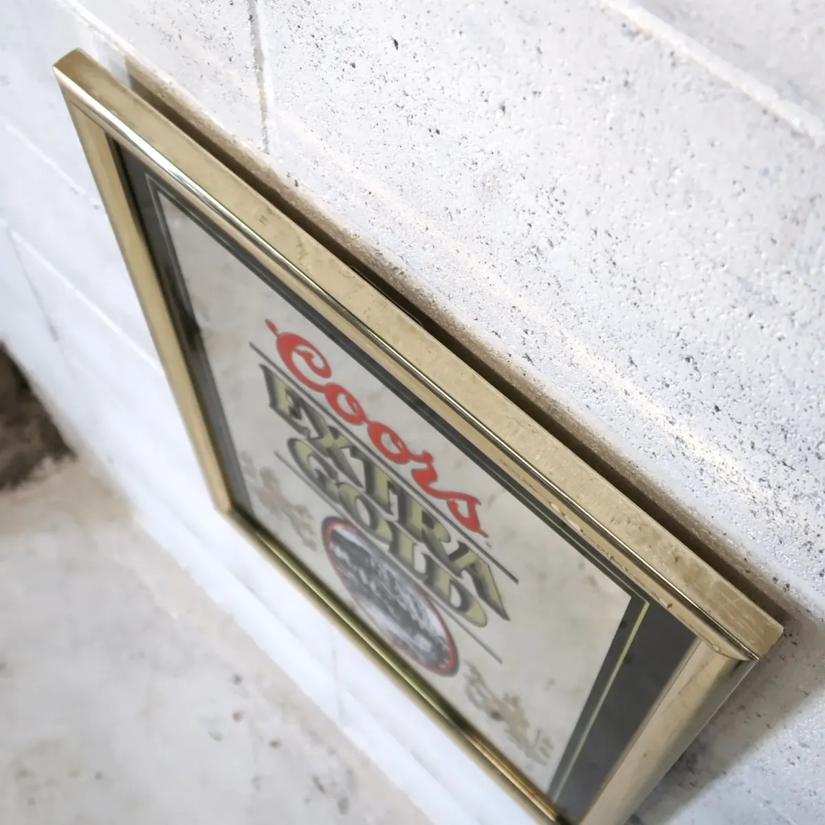 Coors EXTRA GOLD ビンテージ パブミラー