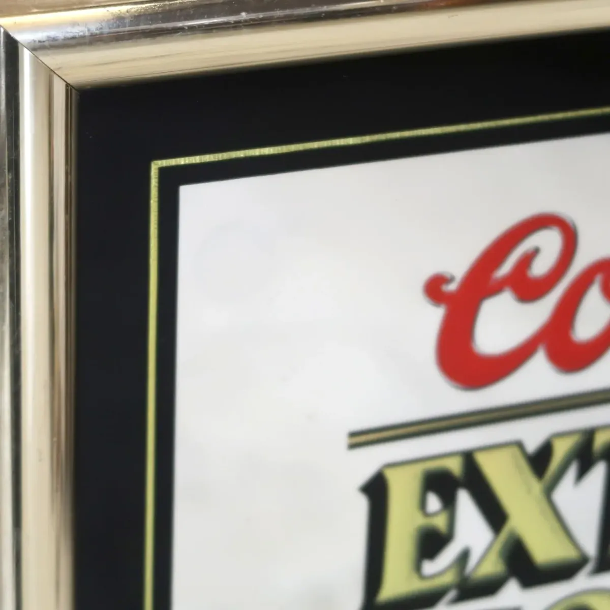 Coors EXTRA GOLD ビンテージ パブミラー