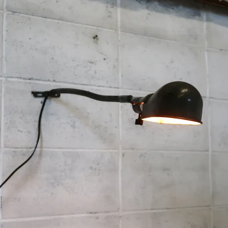 ビンテージ インダストリアルランプ グースネック