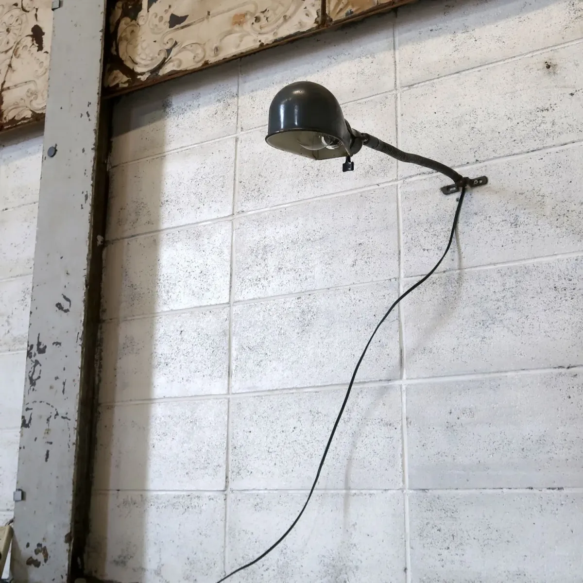 ビンテージ インダストリアルランプ グースネック