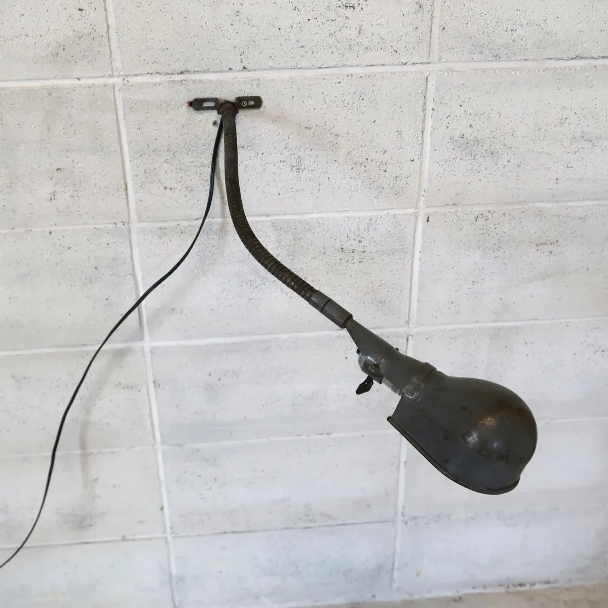 ビンテージ インダストリアルランプ グースネック