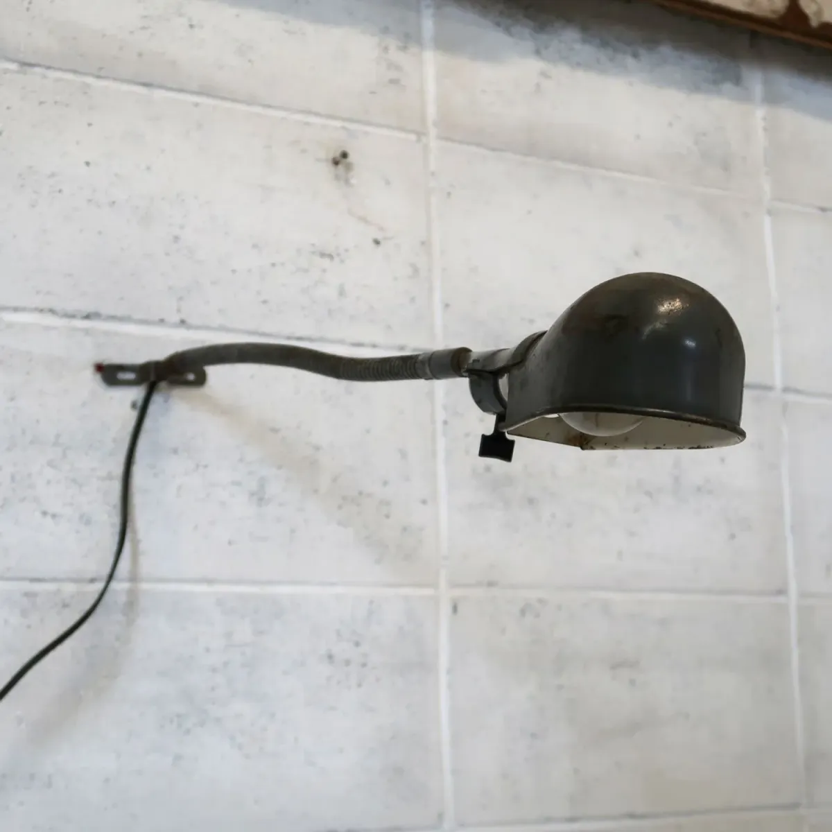 ビンテージ インダストリアルランプ グースネック