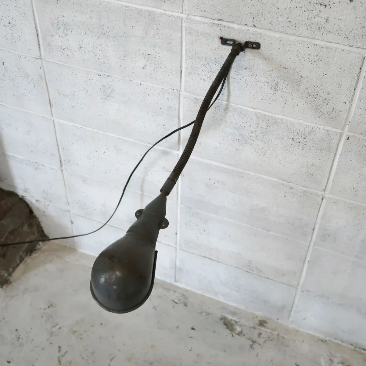 ビンテージ インダストリアルランプ グースネック