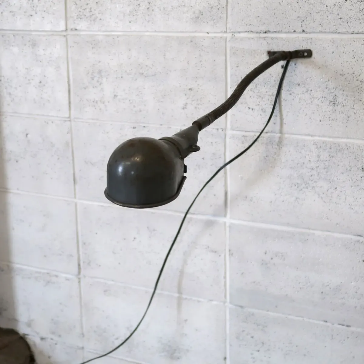 ビンテージ インダストリアルランプ グースネック