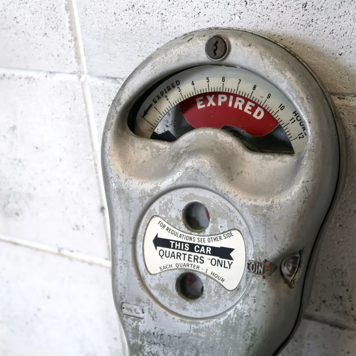 ビンテージ パーキングメーター