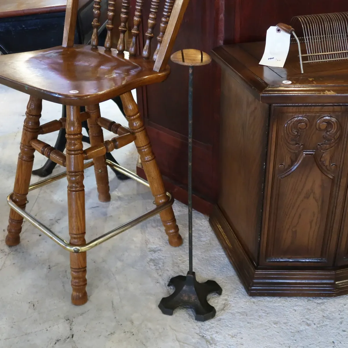 20's~ ハットスタンド オーク ジャパンカラー