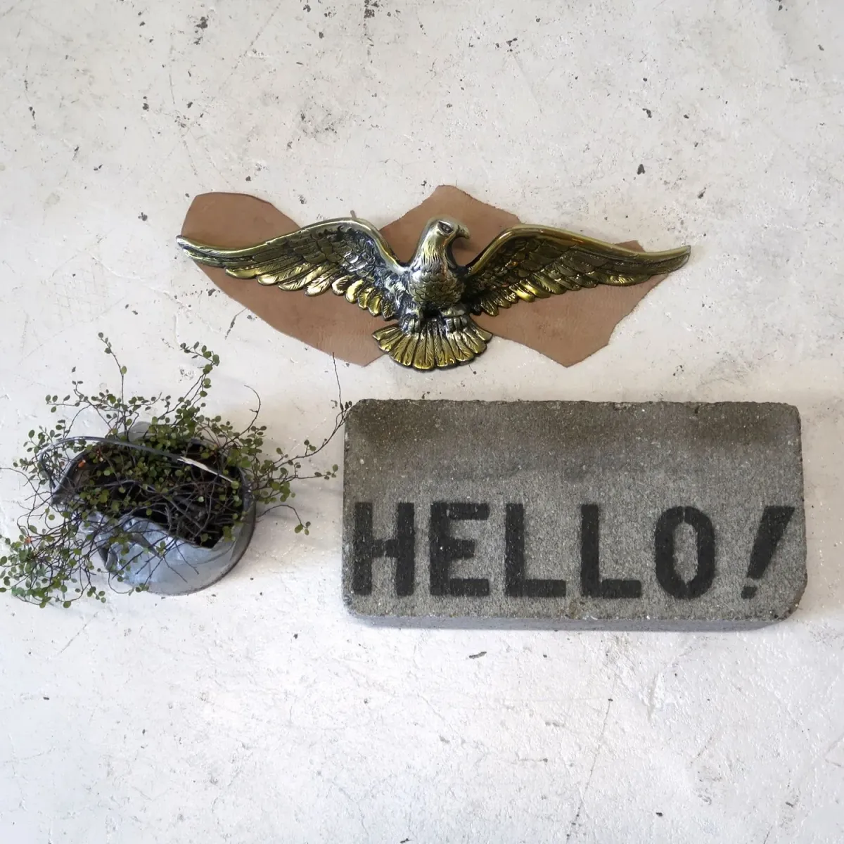 アンティーク イーグル ウォールデコ