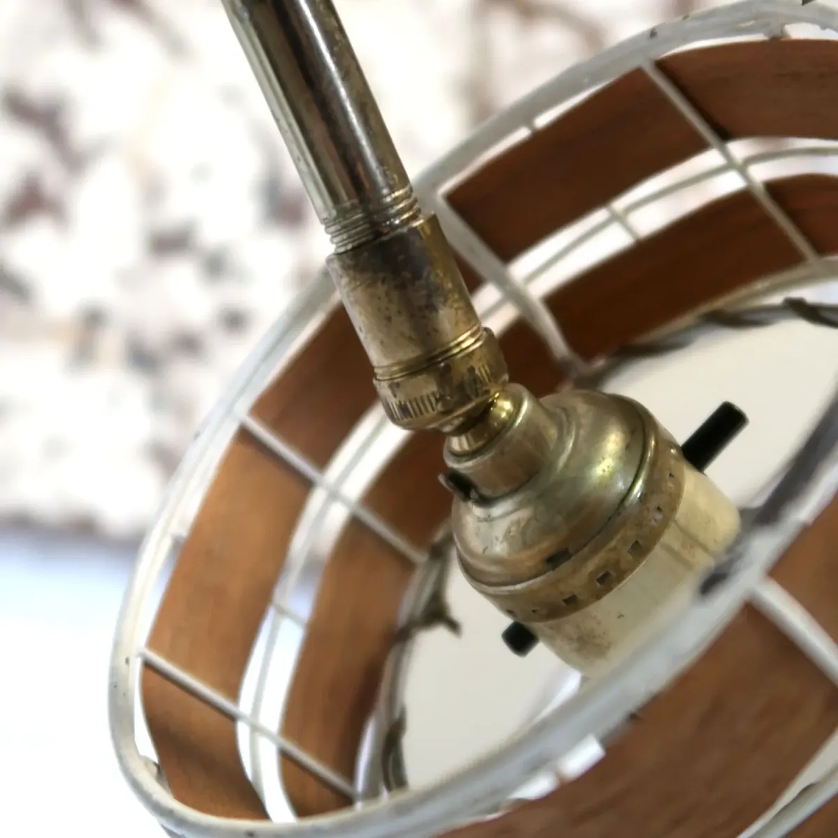 Tony Paul ミッドセンチュリー ガラステーブル フロアランプ