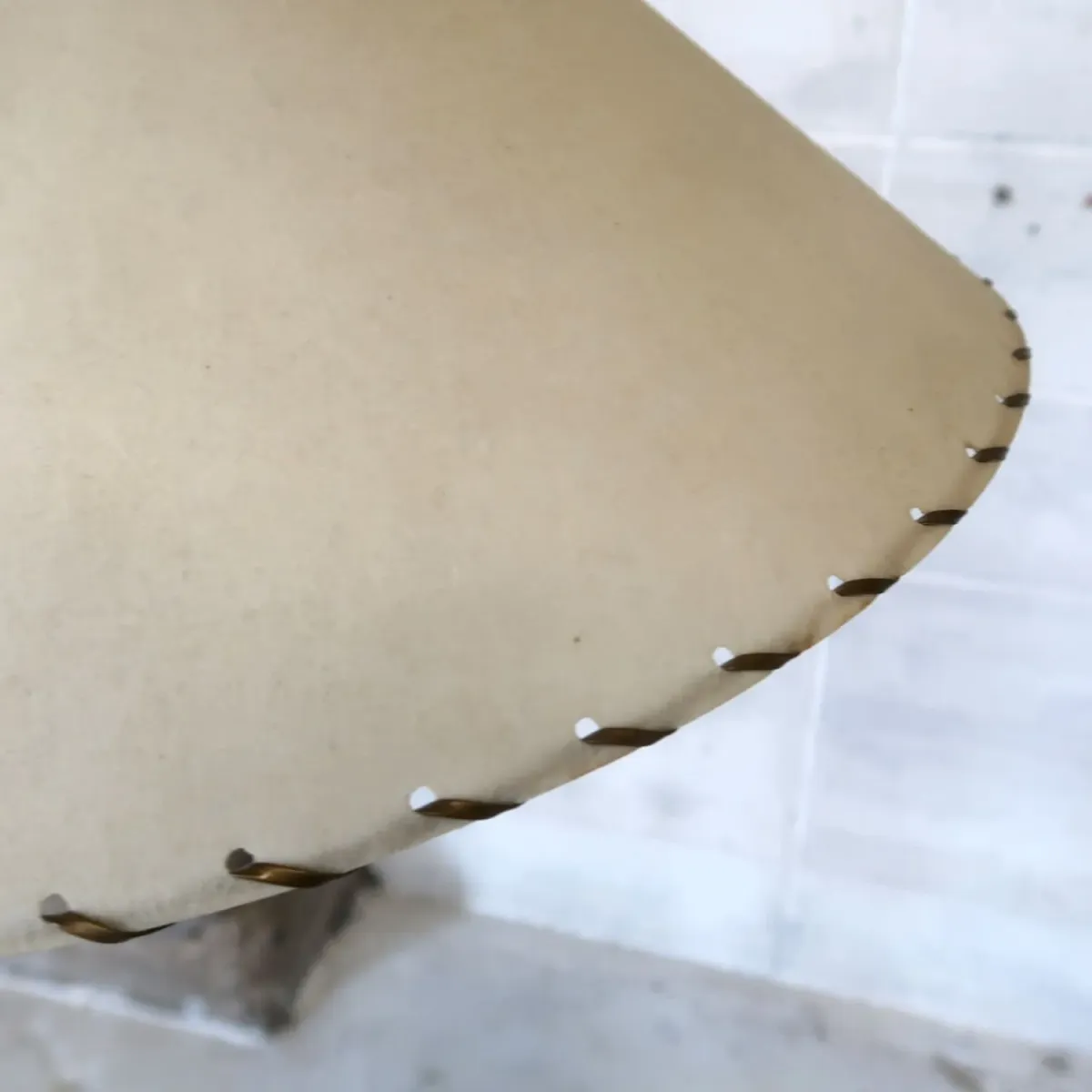 Tony Paul ミッドセンチュリー ガラステーブル フロアランプ