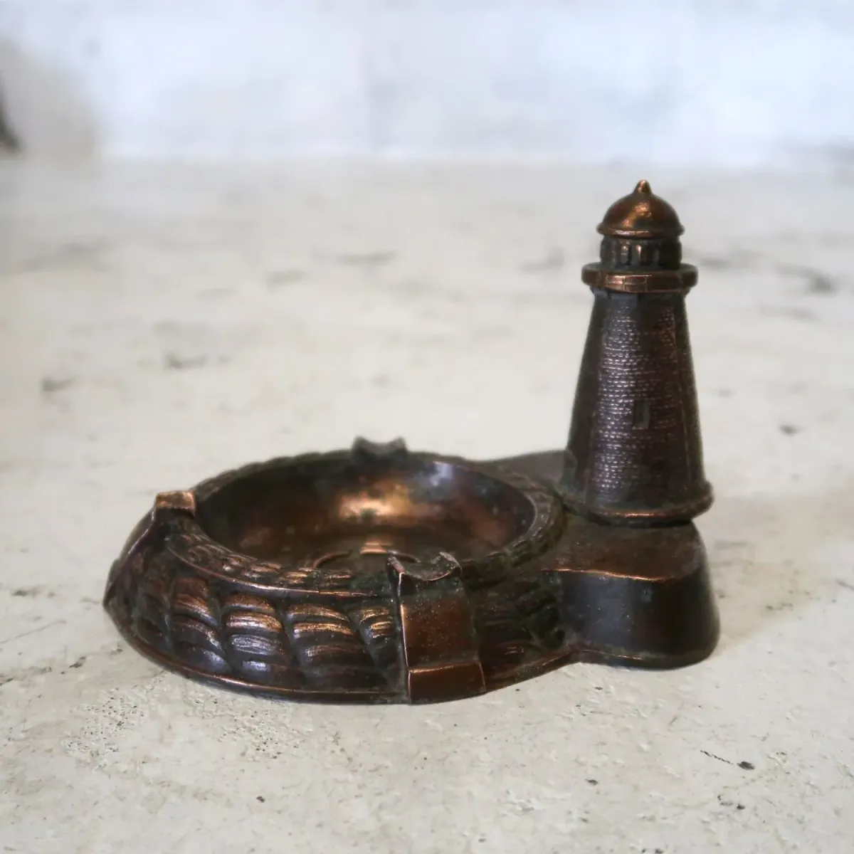 ビンテージ 灰皿 コッパー