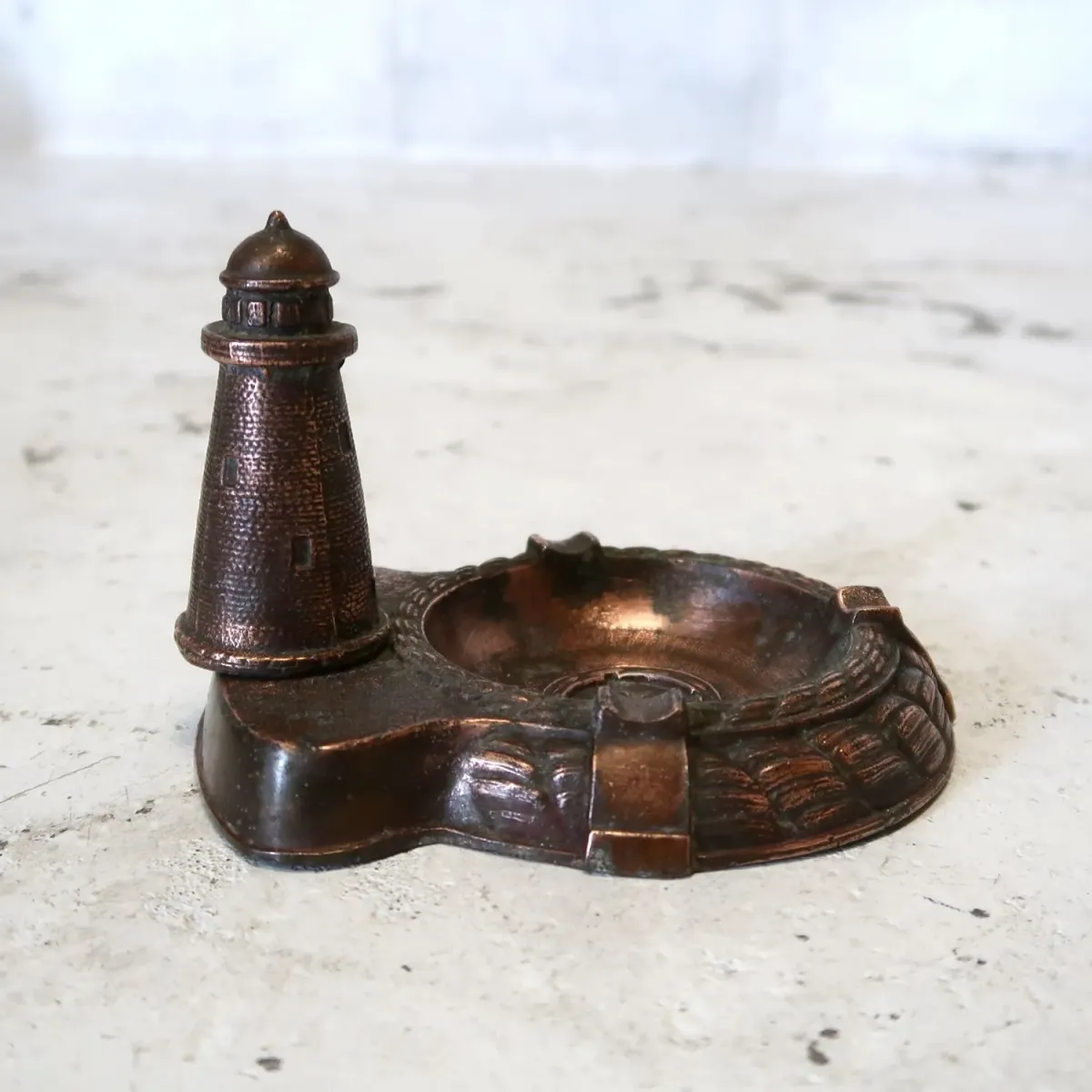 ビンテージ 灰皿 コッパー