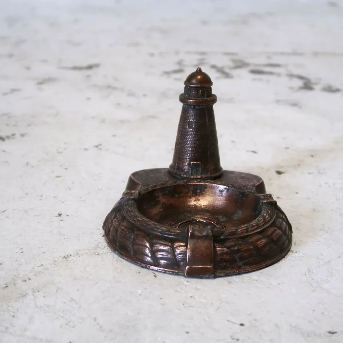 ビンテージ 灰皿 コッパー