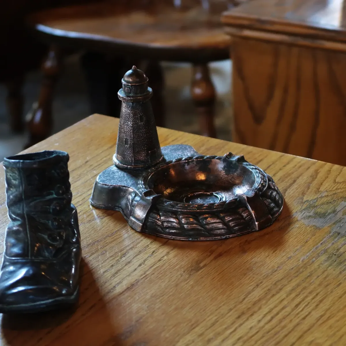 ビンテージ 灰皿 コッパー