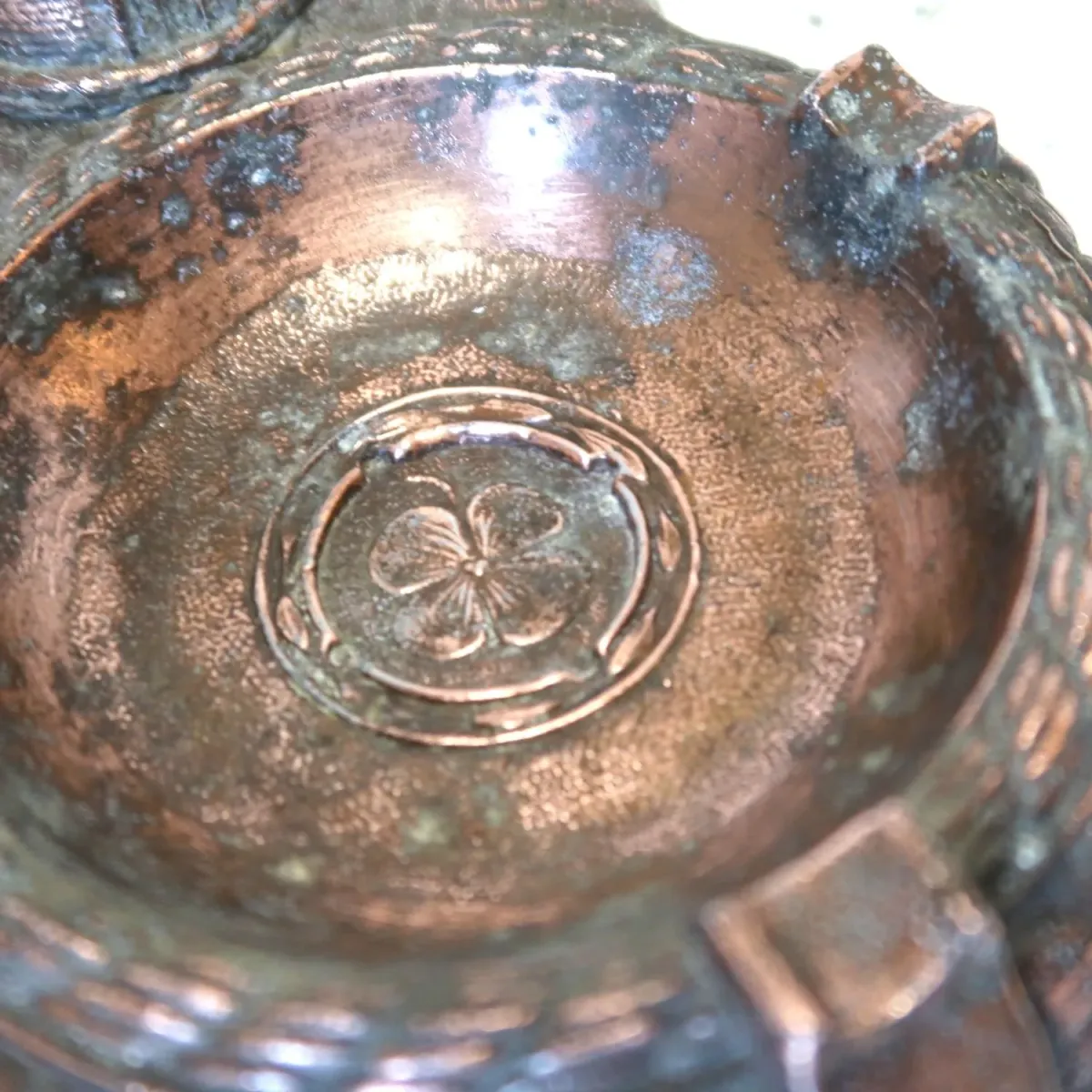 ビンテージ 灰皿 コッパー