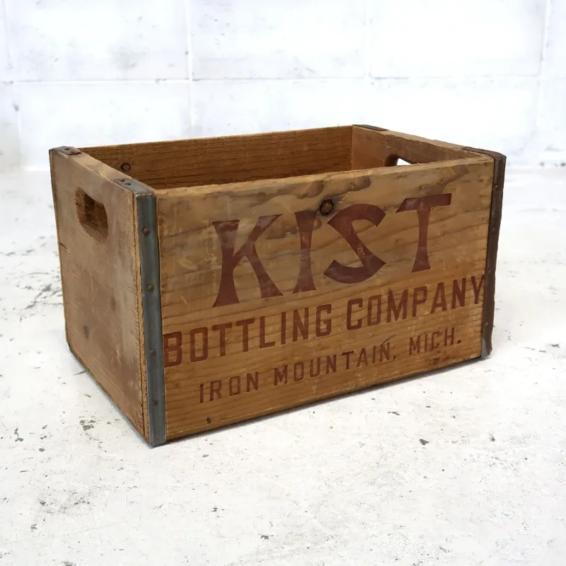 KIST ビンテージ ウッドボックス
