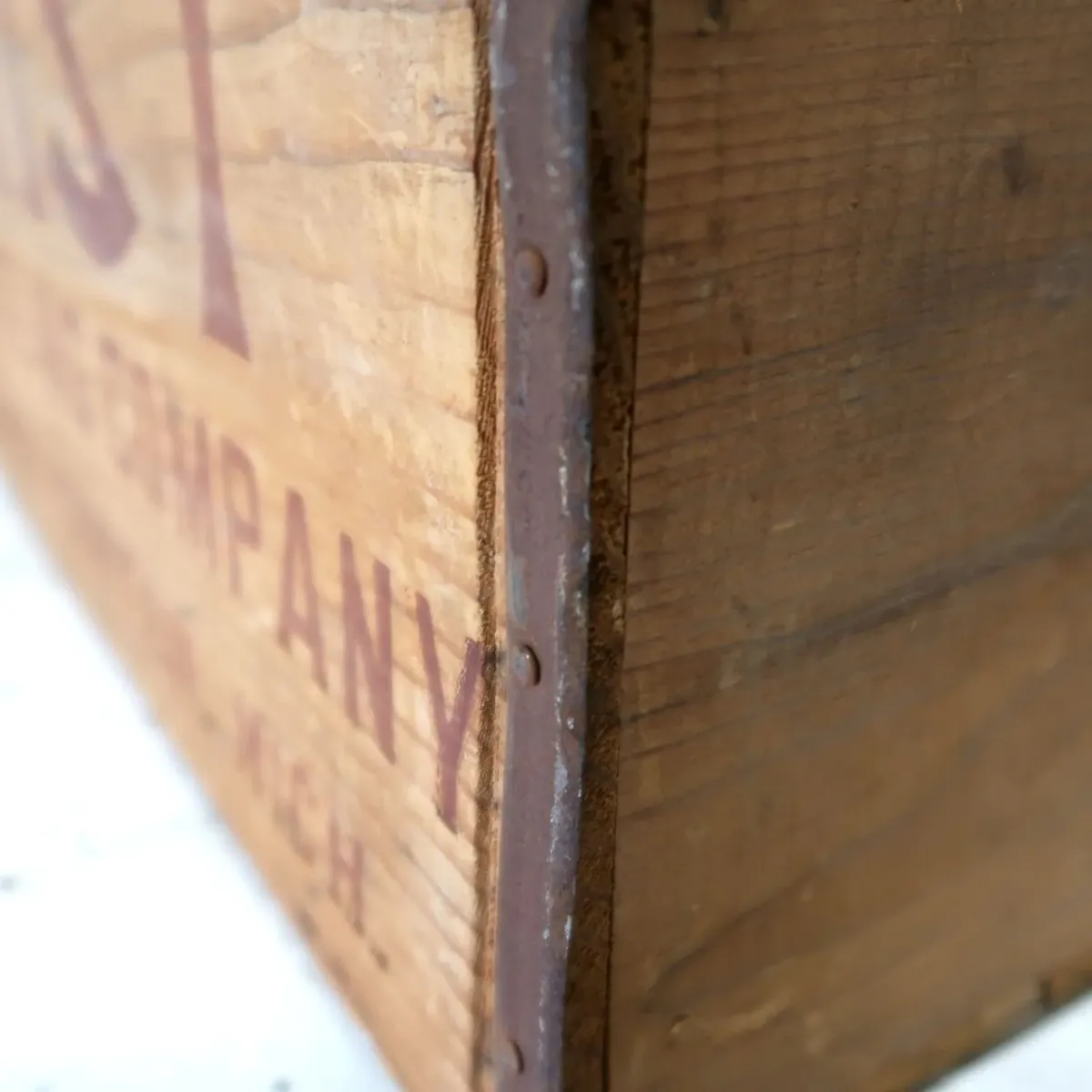 KIST ビンテージ ウッドボックス