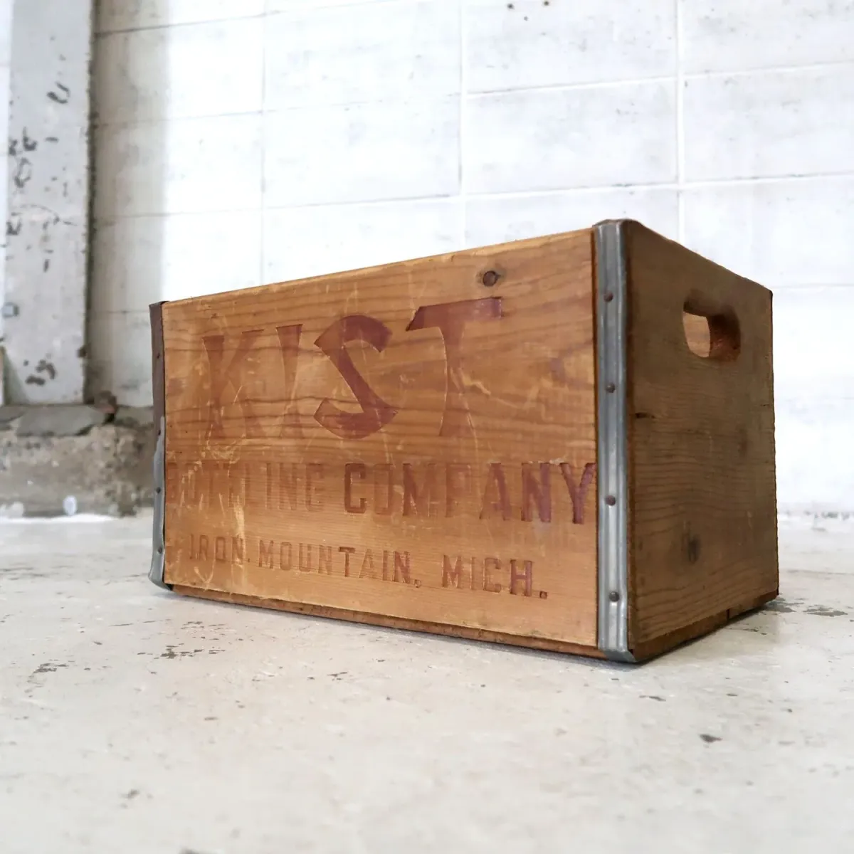 KIST ビンテージ ウッドボックス