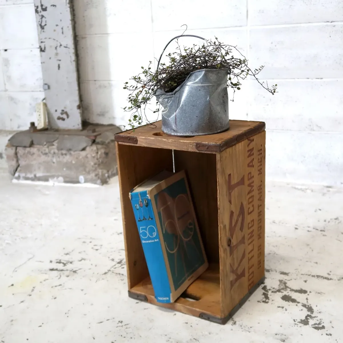 KIST ビンテージ ウッドボックス