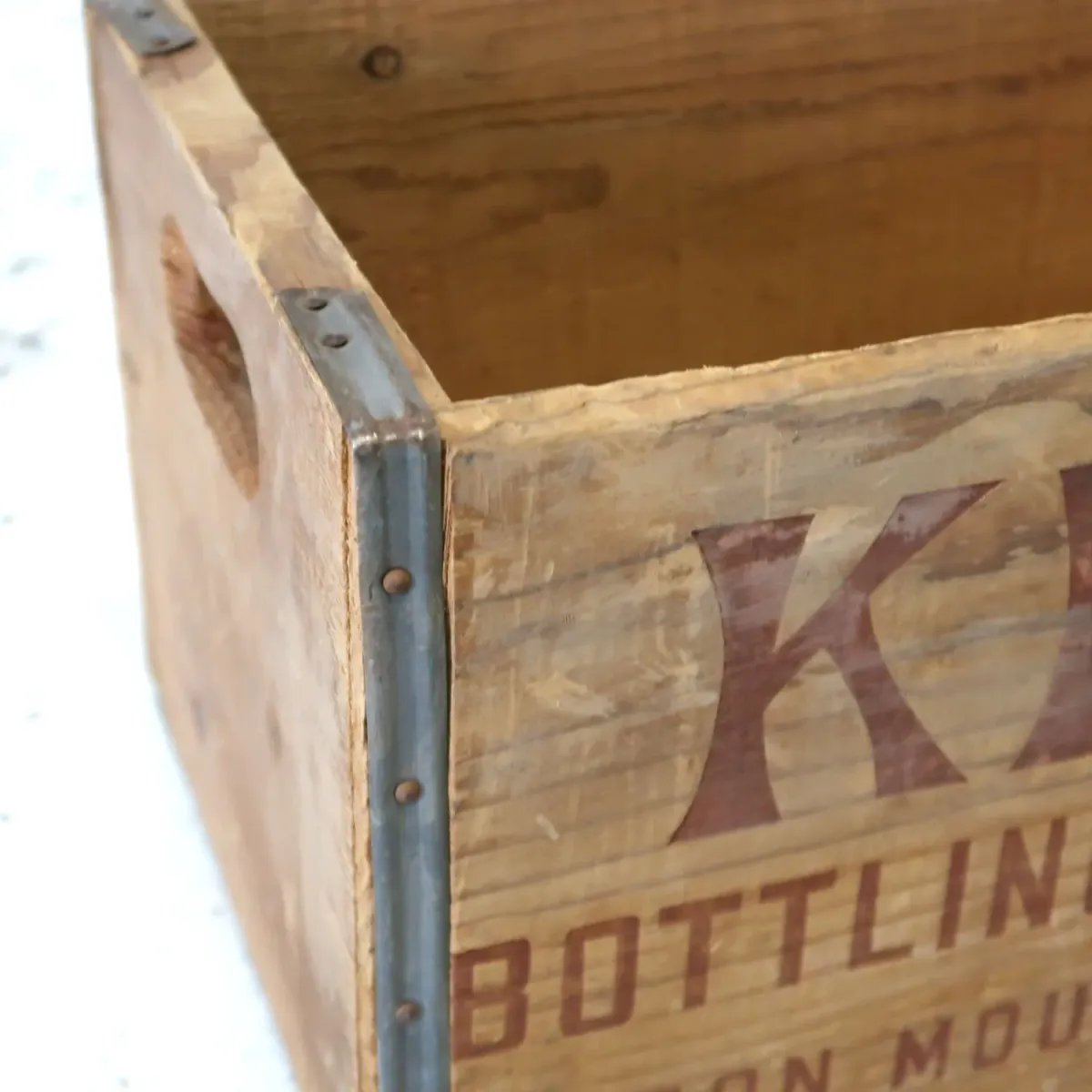 KIST ビンテージ ウッドボックス