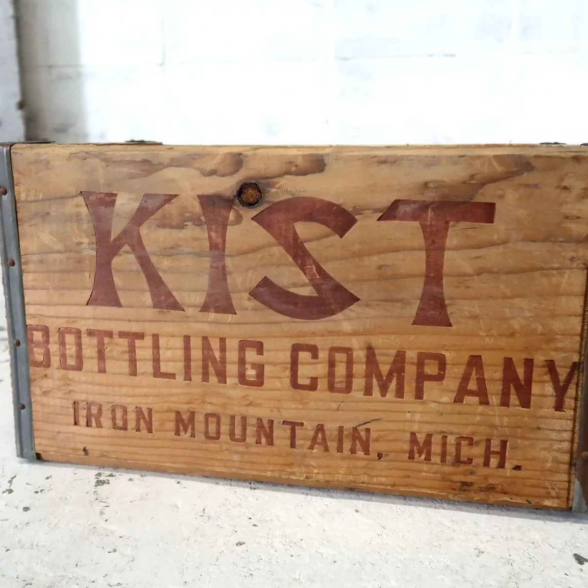 KIST ビンテージ ウッドボックス