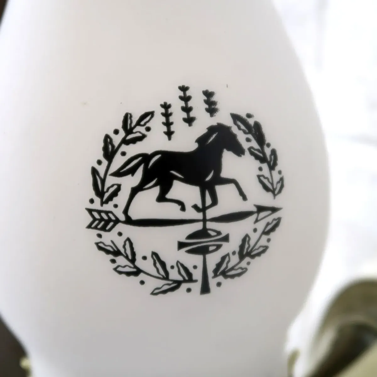 ビンテージ ガラス×メタル ブラケットランプ