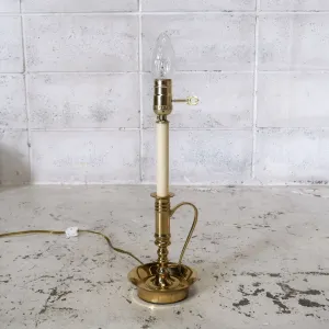 ビンテージ ゴールドメタル キャンドルランプ