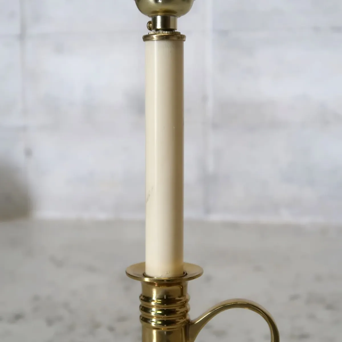 ビンテージ ゴールドメタル キャンドルランプ