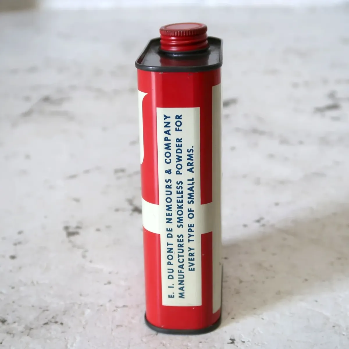 DU PONT ビンテージ メタル缶 ライフル火薬
