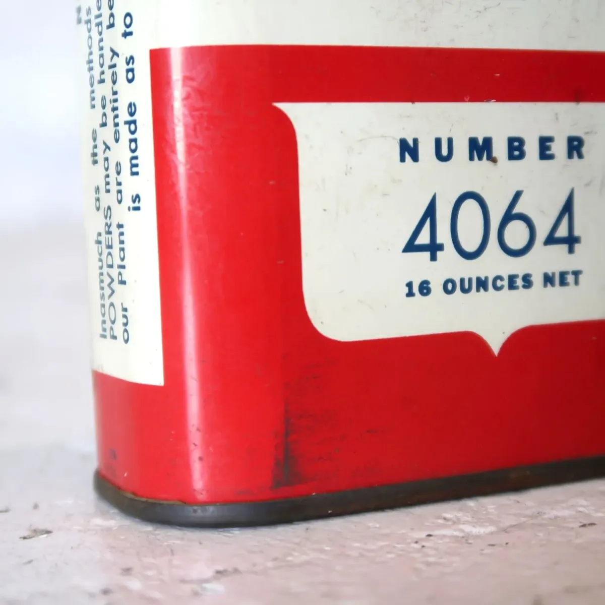 DU PONT ビンテージ メタル缶 ライフル火薬