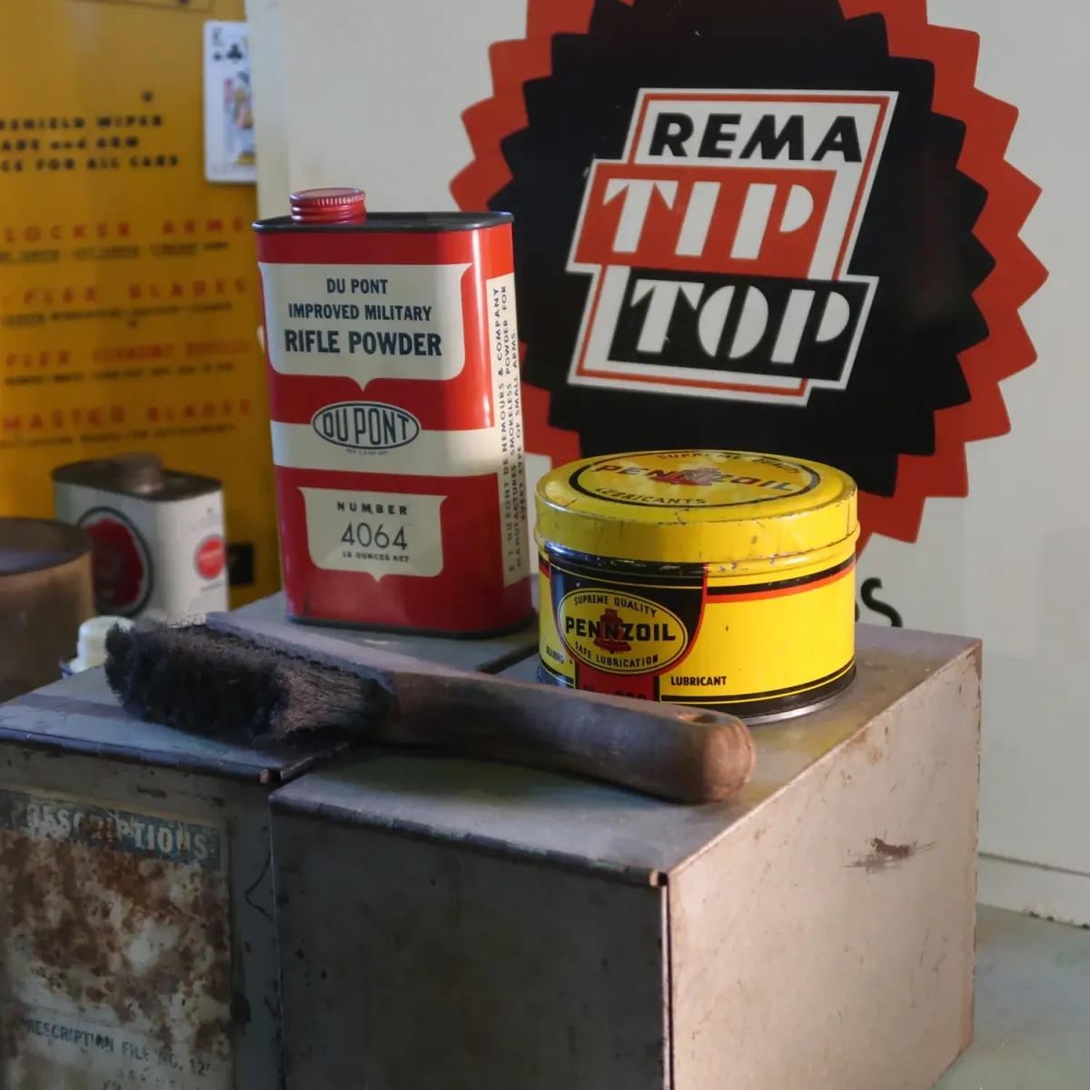 PENNZOIL ビンテージ オイル缶