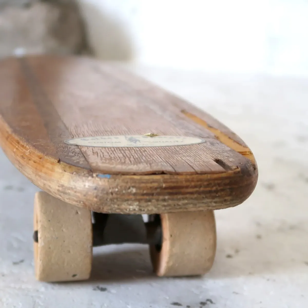 ビンテージ 木製スケートボード